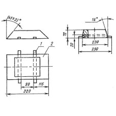 Протекторы П-КОА 100x100x70 мм АП1 ГОСТ 26251-84