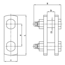 Промежуточные звенья типа 2ПР 265x9.2x530 мм 2ПР-53-1