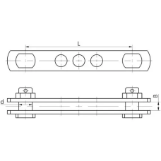 Промежуточные звенья типа 2ПРР 305x2x120 мм 2ПРР-12-2А