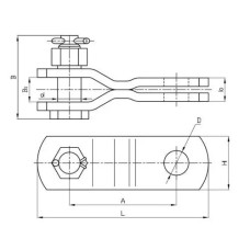 Промежуточные звенья типа ПРТ 210x1.9x120 мм ПРТ-30-12-2