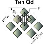 Нержавеющий перфорированный лист Qd 8-14 1x1000x2000 мм AISI 321