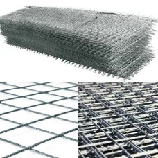 Сетка кладочная оцинкованная сварная 100x100x10 мм ВР1 ГОСТ 23279-85